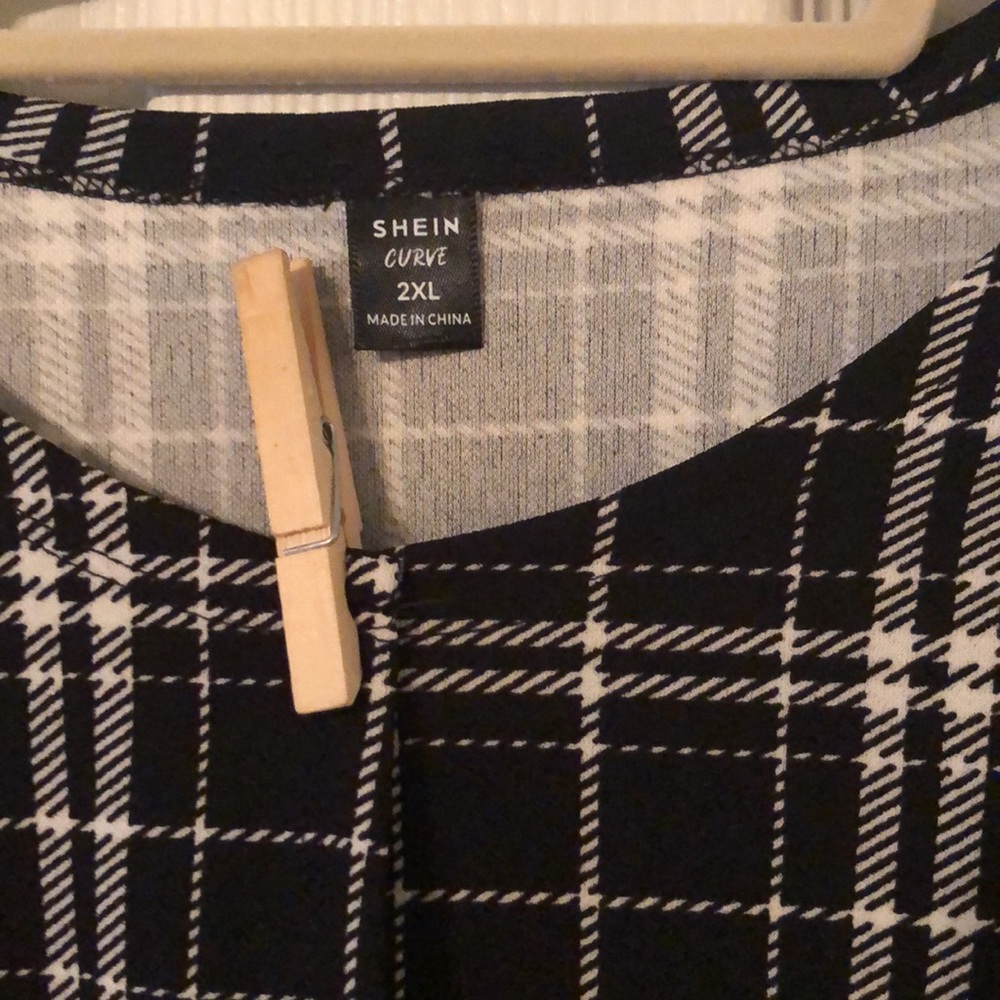 Shein Black and white cardigan - Picture 5 of 6